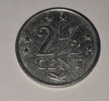 2 1/2 cent ANTYLE Holandia - 1981 - super STAN