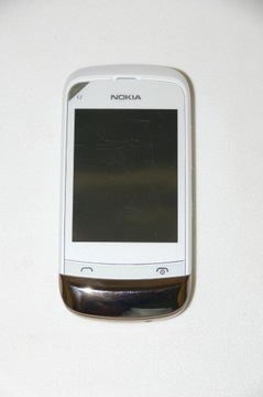 Nokia C2-03 biało-złota