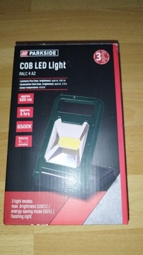 Oświetlacz COB LED + Baterie