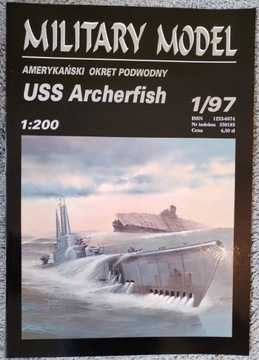 Military Model USS ARCHERFISH 1:200