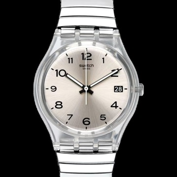 Zegarek SWATCH GM416 / damski / srebrny 