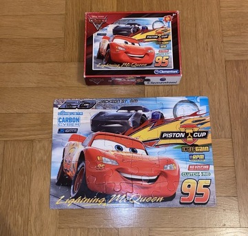 Puzzle 30 elementów Zygzak McQueen Auta Cars