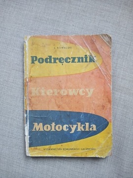 Podręcznik kierowcy motocykla 1961r wsk shl junak