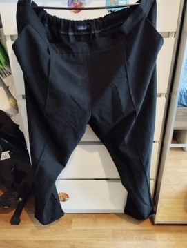 Spodnie damskie, eleganckie, czarne Inextenso r. 48
