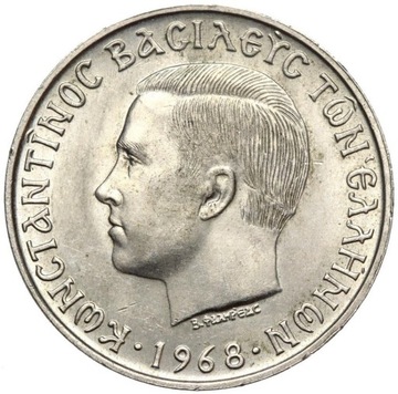 Grecja - 10 Drahm 1968