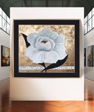 Obraz strukturalny 120 /100 cm Belle fleur 