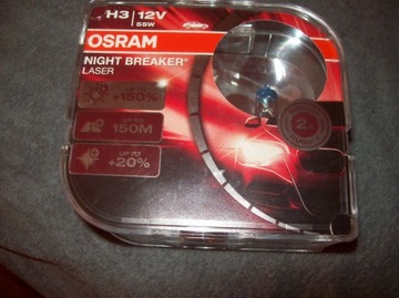 Żarówki OSRAM H3 12V 55W Night Breaker Laser