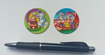 Żetony Tom i Jerry PRL / lata 90' 2 szt.