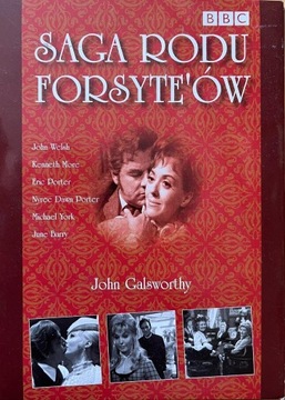 8 DVD: Saga rodu Forsyte'ów Galsworthy cały serial