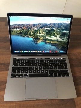 MacBook Pro A1989 13,3" i5 16/256 + adaptery USB-C