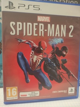 Spider-man 2 ps5 jak nowa pl Spiderman ps5