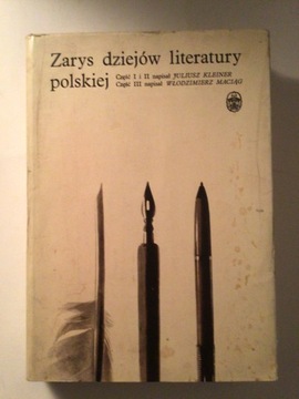 Zarys dziejów Literatury Polskiej, J. Kleiner
