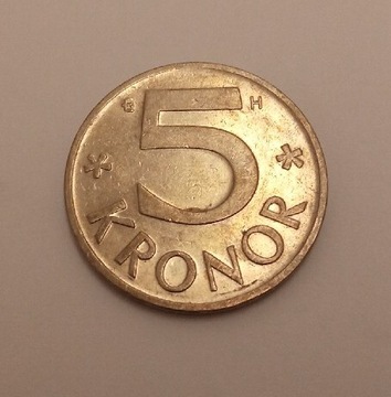 Szwecja 5 kron 2003 rok