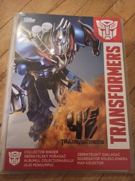 Topps Transformers 4 TCG Album karty 