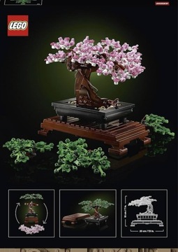 LEGO 10281 Creator Expert, Drzewko Bonsai