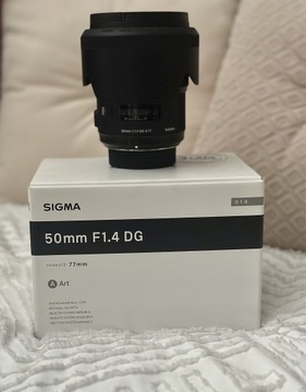 Obiektyw Sigma Art 50 mm 1.4 Nikon