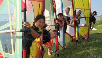 Deska Windsurfing 150 / Pędnik / Zestaw z kursem.