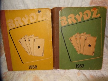 Brydż 12 numerów 1958 1957