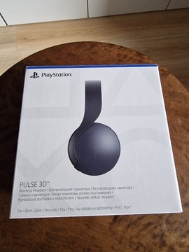 Słuchawki Sony Pulse 3D Playstation 5 PS5 Czarne