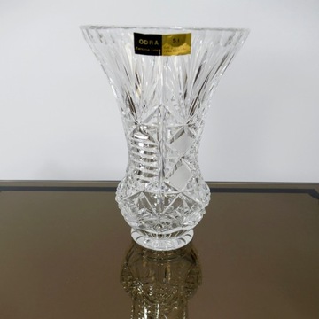 Kryształowy wazon "Odra Zielona Góra"