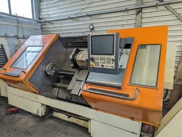 Tokarka CNC nef ct60 po remoncie 