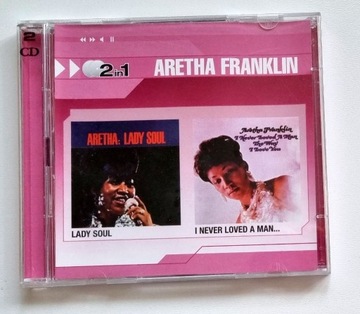 Aretha Franklin Lady Soul i Never Loved JAZZ  2 CD