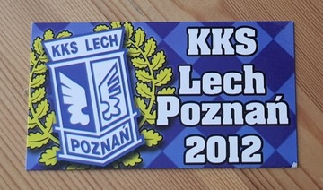 Lech Poznań - mały kalendarzyk 2012