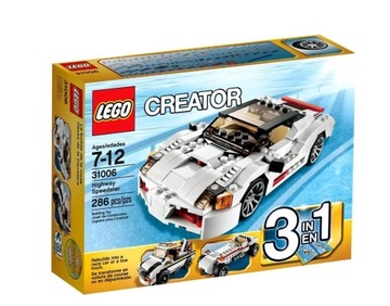 LEGO Creator 31006 3w1 Zdobywcy Autostrad komplet