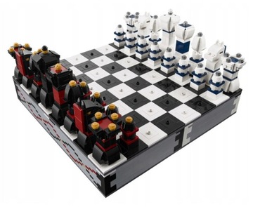 Gra LEGO 40174 Zestaw szachów z motywem LEGO 