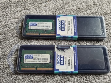 Goodram DDR3 2x2GB SODIMM 1333MHz CL9 4GB