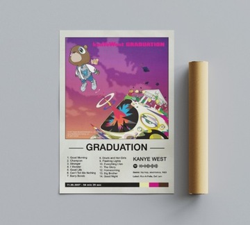 Plakat Kanye West - Graduation | 30x40 cm