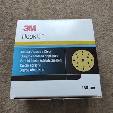 3M Hookit papier ścierny P500 Gold 100szt 