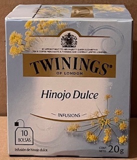 Twinings Sweet Fennel 10 saszetek