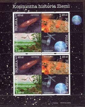 Polska - Ark 4012-15, Kosmiczna historia Ziemi