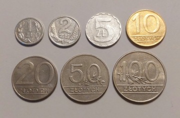Zestaw monet 1990 - PRL