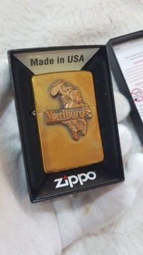 Zapalniczka Zippo Marlboro Brass Rodeo 1994