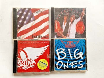 Aerosmith 4 CD big ones, rock this way, acoustic