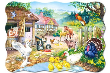 Puzzle 30 el. Farma Castorland