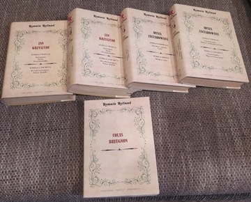 ROMAIN ROLLAND kolekcja powieści:
