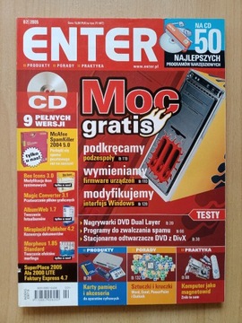 Magazyn Komp ENTER 2/05 2 2005 Windows Porady