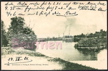 BYTOM Bauthen park most  1901