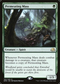 4x Permeating Mass MTG NM