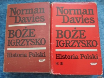 Boże igrzysko Historia Polski 2 tomy