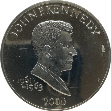 Liberia 5 dollars 2000, KM#943