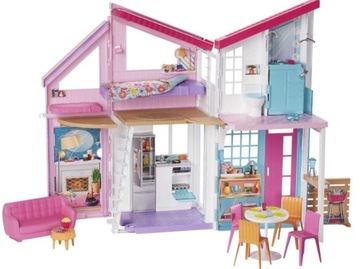 Domek Barbie W Malibu fxg57 , 6 pomieszczeń + akcesoria