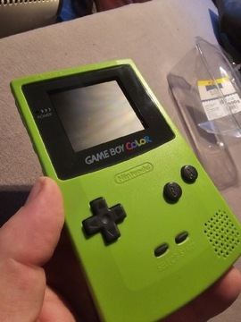  Konsola Game boy color zielona