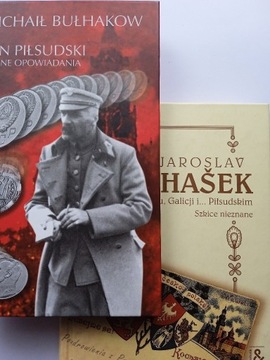 Józef Piłsudski wg Haška i Bułhakowa: 2 książki