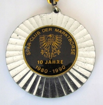 Medal plakieta Giełdowy Klub Oszczędnościowy NRD R