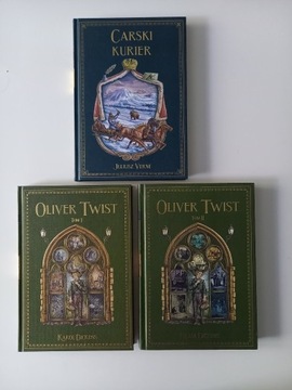 Oliver Twist + Carski kurier Biblioteka Przygody