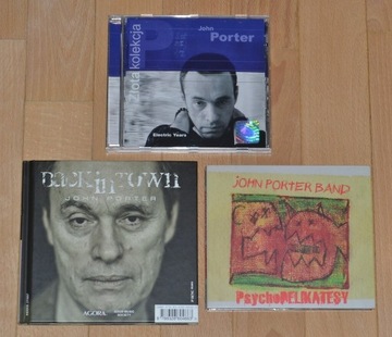 JOHN PORTER 3 x CD Psychodelikatesy, Back in Town